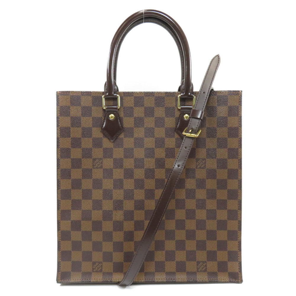 Louis Vuitton Sac Plat PM Damier Ebene Tote Bag